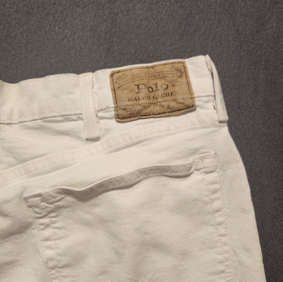 Polo Ralph Lauren Size 38x34 White - Picture 12 of 16